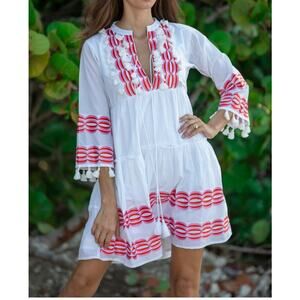 Bindu Fernanda Dress In Pink XS